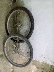 Колеса складной велосипед
